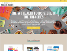 Tablet Screenshot of dhfoodsinc.com